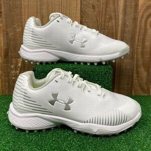 NEW Under Armour 1297346-101 Finisher Lacrosse Turf Shoes Women's SZ 5.5